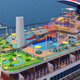 Image for article titled How Hard Would You Barf on This Cruise Ship Roller Coaster?